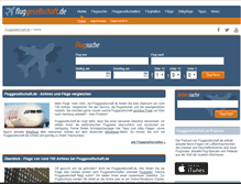 Tablet Screenshot of fluggesellschaft.de